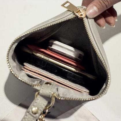 Women Clutch Bag Handbag Tote Mobile Phone Pu Bag..