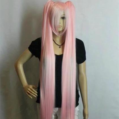 Pink Long Women Wig Cosplay Wig Long Wigs Newly..