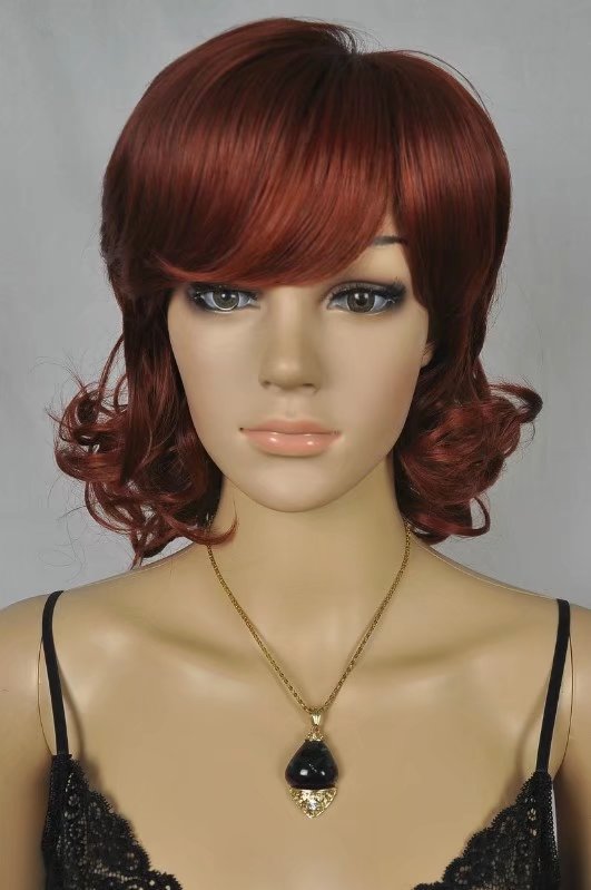 Auburn Short Wig Wigs Women Wigs Synthetic Wig