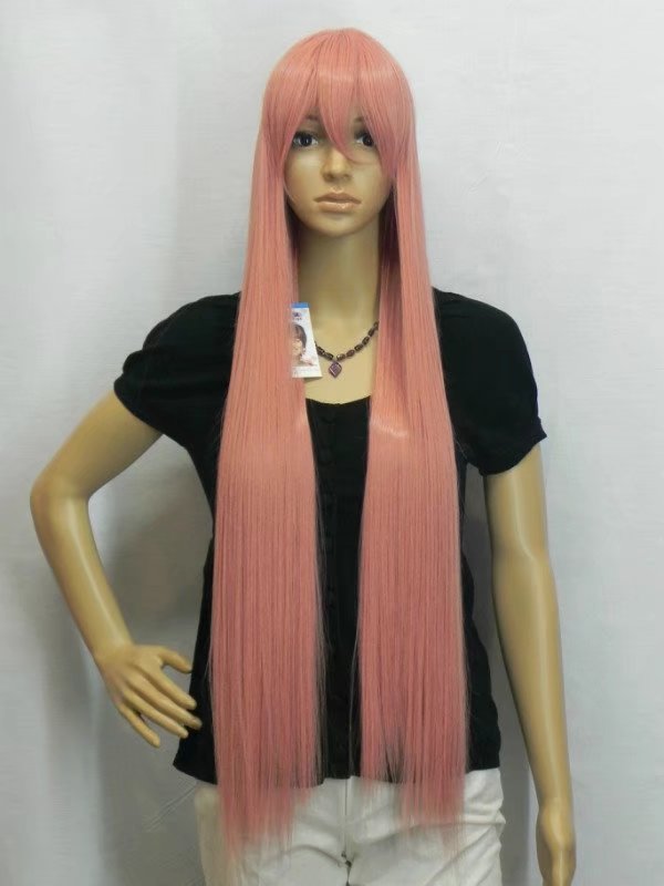 Pink Long Women Wigs Synthetic Wig Gz#0120061 Fashioin Girls Clothing Abc